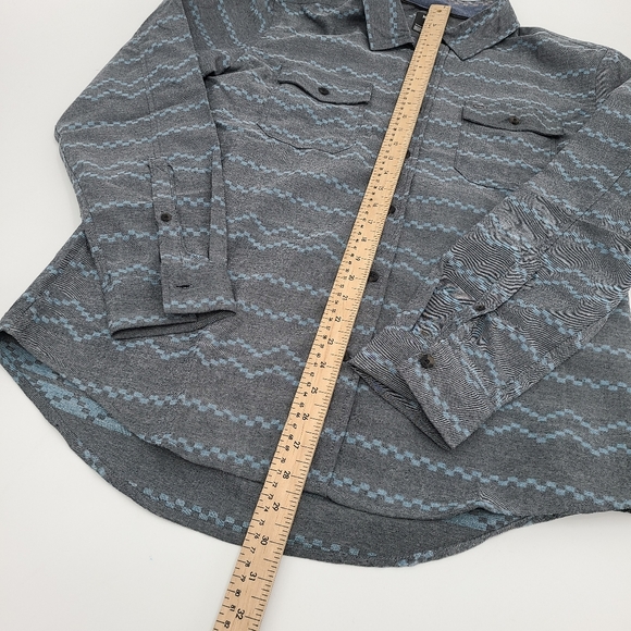 Hurley Dri Fit Buttom Down Aztec Print Shirt - Picture 5 of 10